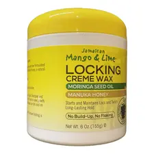 Jamaican Mango & Lime Locking crème wax, Moringa seed oil (155g) - image 1 | OMOWEST AFRO INTERCONTINENTAL SHOP | KulturCart