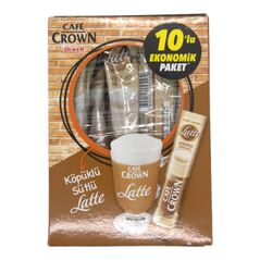 Ülker Cafe Crown Latte | Köpülü Sütlü Kahve 10´lu Ekonomik Paket (17g x 10) - image 1 | Damas Markt | KulturCart