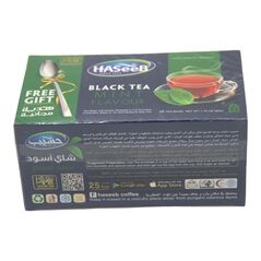 HaSeeB Black Tea Mint Flavour 25 Tea Bags (50g) - image 2 | Damas Markt | KulturCart