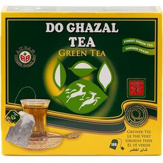 Do Ghazal Tea Green Tea | Finest Green Tea / Garden Fresh |Grüner Tee 100 x 2g (200g) - image 1 | Damas Markt | KulturCart