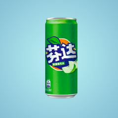 Fanta soda apple can 330ml - image 1 | Damas Markt | KulturCart