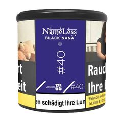 NameLess Pfeifentabak 65g - #40 Black Nana - image 1 | Damas Markt | KulturCart