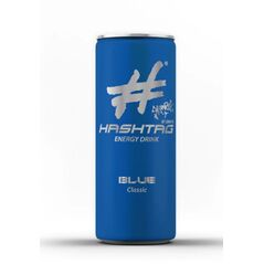 Hashtag Energy Drink Blue - Classic 250 ml - image 1 | Damas Markt | KulturCart