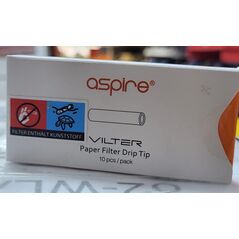 ASPIRE VILTER Paper Filter Drip Tip 10pcs - image 1 | Damas Markt | KulturCart