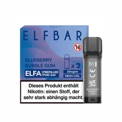 Elfbar ELFA Pods 2er Set - Blueberry Bubble Gum / BG - image 1 | Damas Markt | KulturCart