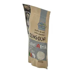 Label afrik 100% nature soungouf milet powder (500g) - image 2 | OMOWEST AFRO INTERCONTINENTAL SHOP | KulturCart