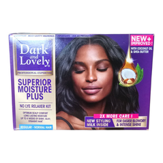 Dark and Lovely Superior Moisture Plus No Lye Relaxer Kit Regular - Normal Hair - image 5 | Malaika afro international Markt | KulturCart