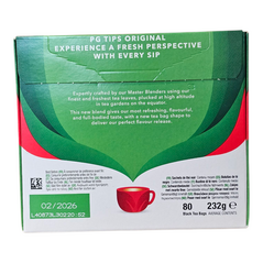 PG Tips BlackTea Bags (80pcs) 232g - image 4 | Malaika afro international Markt | KulturCart
