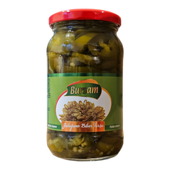 Bursam Jalapeno Biber Turçu | Eingelegte Jalapenos | Pickled Jalapenos | (370g) - image 1 | Malaika afro international Markt | KulturCart