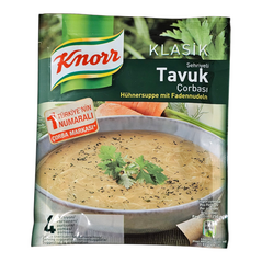 Knorr Tavuk Corbasi Klassik | Hühnersuppe mit Fadennudeln (54g) - image 2 | Malaika afro international Markt | KulturCart