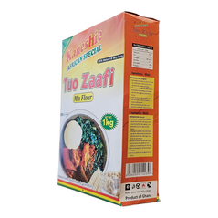 Kaneshie African Special Tuo Zaafi Mix Flour / two-in-one / maize & cassava (1kg) - image 7 | Malaika afro international Markt | KulturCart