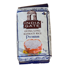 India Gate Extra Long Basmati Rice Premium (1kg) - image 1 | Malaika afro international Markt | KulturCart