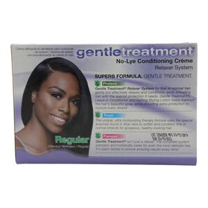 Gentle Treatment No-Lye Conditioning Creme Relaxer System Regular - image 2 | Afro Family Shop | KulturCart