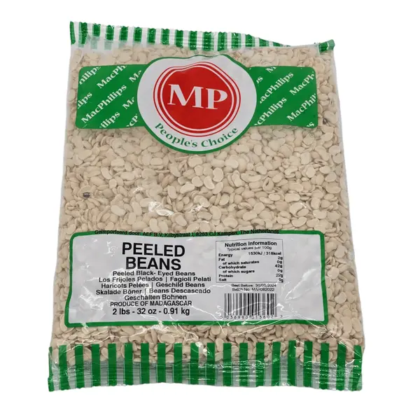 Mp peoples choice peeled beans (0.91kg) - image 5 | OMOWEST AFRO INTERCONTINENTAL SHOP