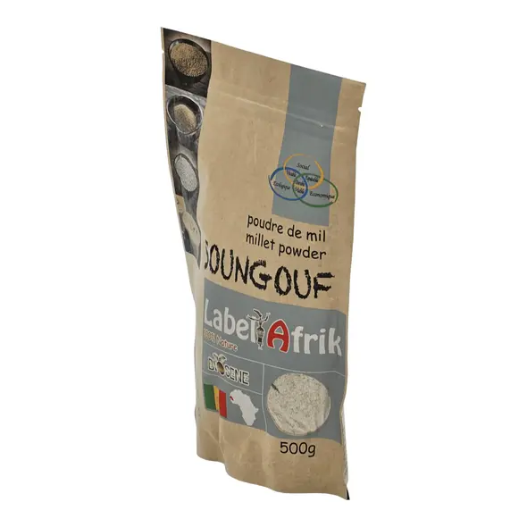 Label afrik 100% nature soungouf milet powder (500g) - image 3 | OMOWEST AFRO INTERCONTINENTAL SHOP | KulturCart