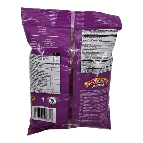 Tropical gourmet sweet potato chips naturally sweet (85g) - image 9 | OMOWEST AFRO INTERCONTINENTAL SHOP | KulturCart