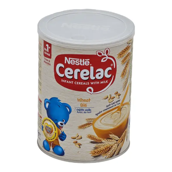 Nestle cerelac infant cereals with milk wheat ble (1kg) - image 2 | OMOWEST AFRO INTERCONTINENTAL SHOP | KulturCart