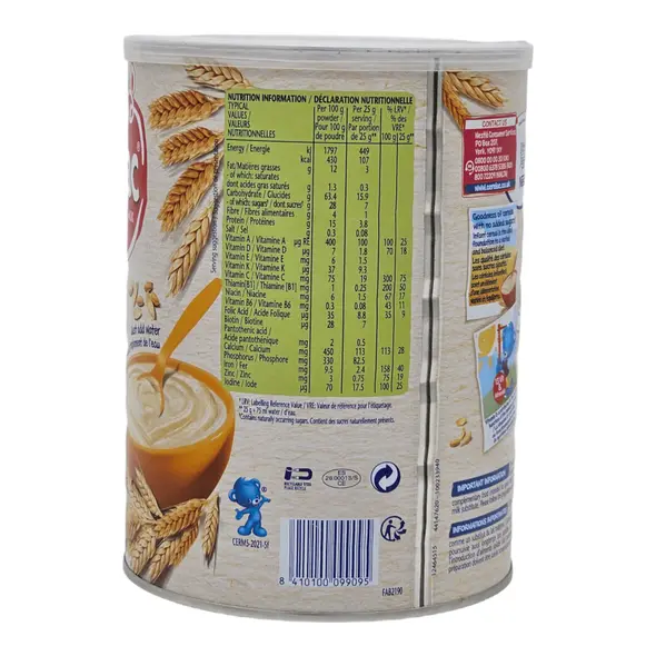 Nestle cerelac infant cereals with milk wheat ble (1kg) - image 4 | OMOWEST AFRO INTERCONTINENTAL SHOP | KulturCart
