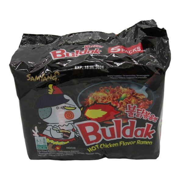 Samyang Buldak Hot Chicken Flavor Ramen | Noodle – (140g x 5pcs) - image 1 | Damas Markt | KulturCart