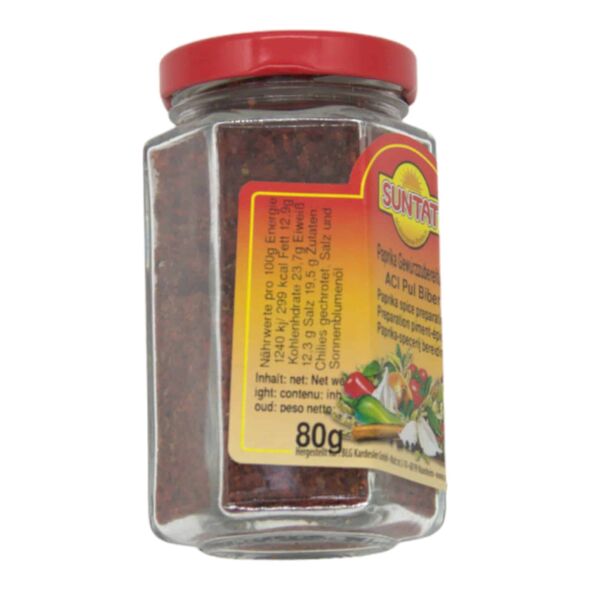 Suntat Paprika Gewürzzubereitung | ACI Pul Biber | Paprika spice preparation 80g - image 2 | Damas Markt | KulturCart
