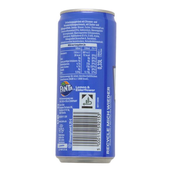 Fanta Lemon & Elderflower 0.5l - image 3 | Damas Markt