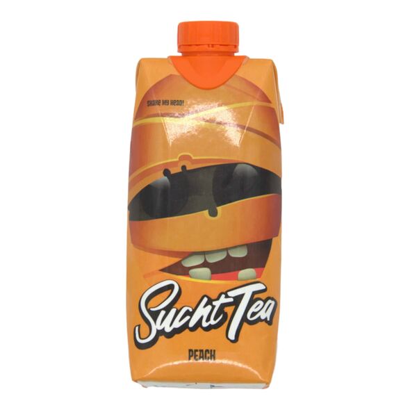 Sucht Tea Vegan drink (Peach Flavored) 0.5L - image 1 | Damas Markt