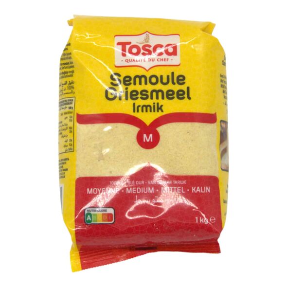 Tosca Qualite Du Chef | Semoule Griesmeel Irmik (Medium) 1kg - image 1 | Damas Markt | KulturCart