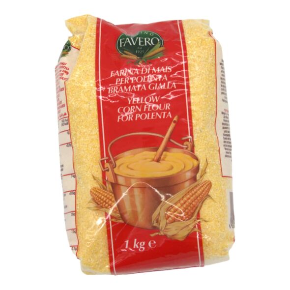 Molino Favero Farina Di Mais | Yello Corn Flour For Polenta 1kg - image 1 | Damas Markt