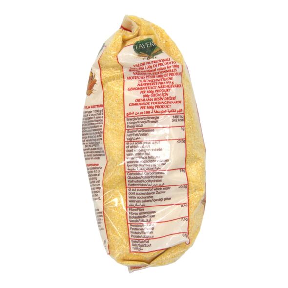 Molino Favero Farina Di Mais | Yello Corn Flour For Polenta 1kg - image 4 | Damas Markt