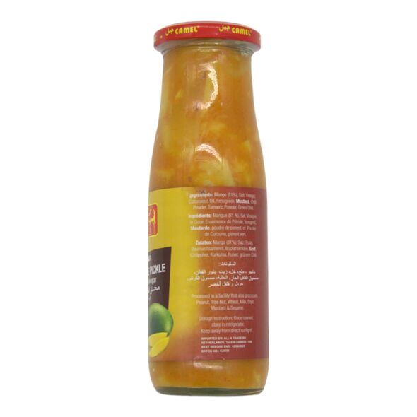 Camel Amba Mango Slice Pickle In Mustard & Vinegar 400g - image 3 | Damas Markt | KulturCart