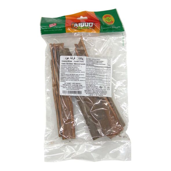 Abido Spices Cinnamon (Whole) | Kaneel (Heel) | Cassia / Zimt (Ganz) 100g - image 1 | Damas Markt | KulturCart