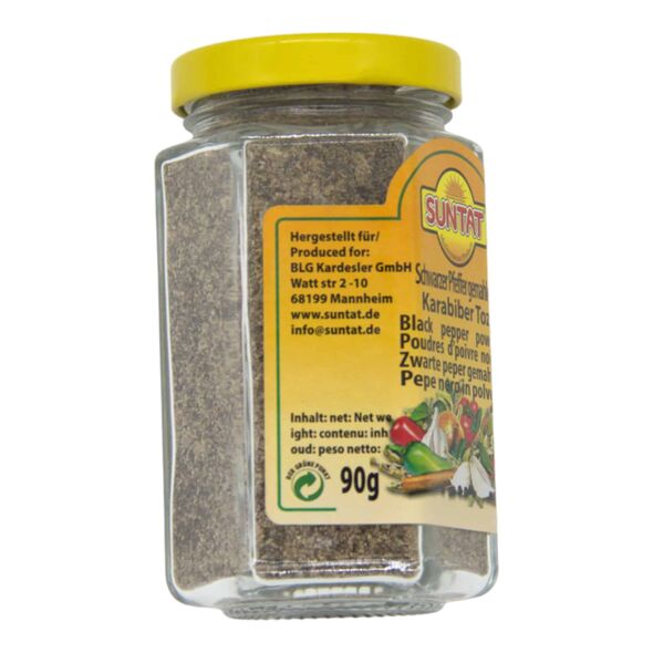 Suntat Schwarzer Pfeffer gemahlen | Karabiber Toz | Black pepper powder 90g - image 2 | Damas Markt | KulturCart