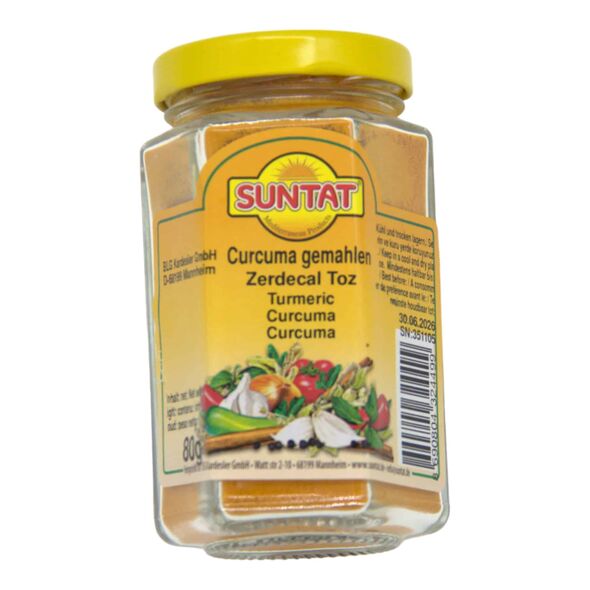 Suntat Curcuma gemahlen | Zerdecal Toz | Turmeric 80g - image 2 | Damas Markt | KulturCart