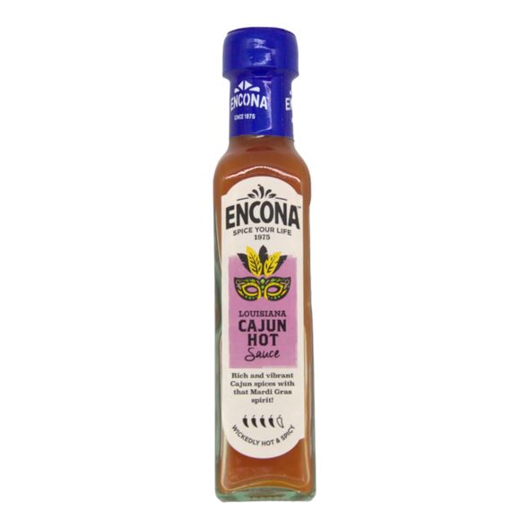 Encona Spice Your Life – Louisiana Cajun Hot Sauce 142ml - image 1 | Damas Markt | KulturCart