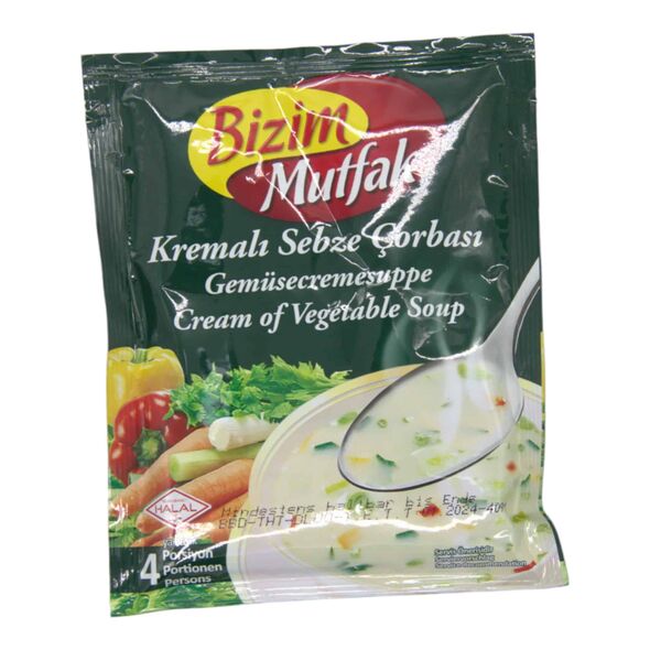 Bizim Mutfak Kremali Sebze Corbasi | Gemüsecremesuppe | Cream of Vegetable Soup 65g - image 1 | Damas Markt | KulturCart