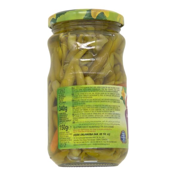Cicek Yakan Süs Biber Tursusu Scharfe Pepperoni | Hot Pepper – Piments D´ornement 340g - image 2 | Damas Markt