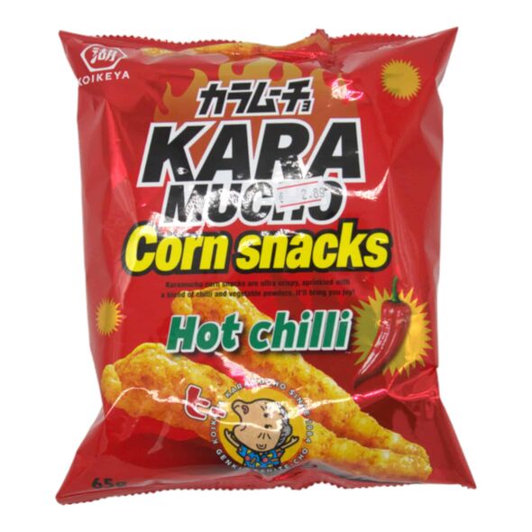 KARA MUCHO Corn Snacks Hot Chilli (65 g) - image 1 | Damas Markt