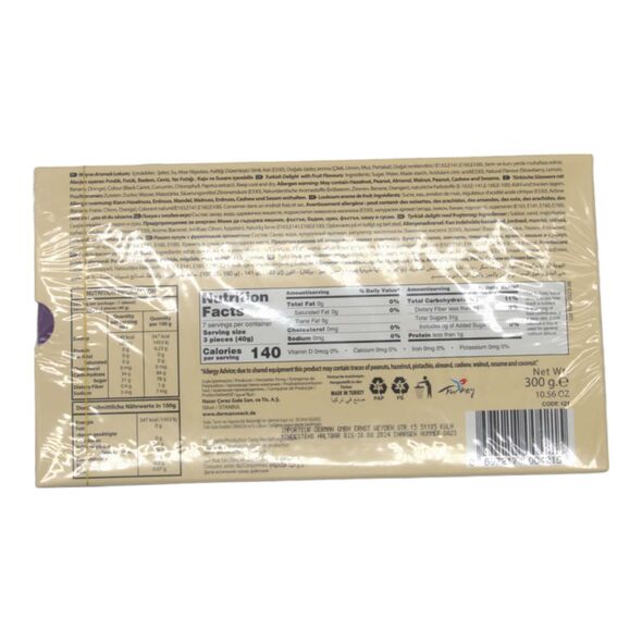 DERMANN Turkish Delight With Fruit Flavour (300 g) - image 2 | Damas Markt | KulturCart