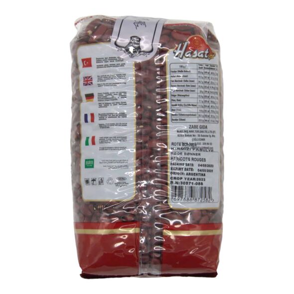 Hasat Bakliyat Rote Bohnen | Kirmizi Fasulye | Red Beans “geleneksel Tat” 1kg - image 2 | Damas Markt | KulturCart