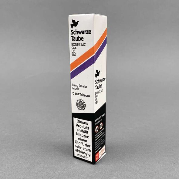 E-Zegarette 187 Schwarze Taube 20mg 600Züge - image 1 | Damas Markt | KulturCart