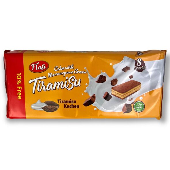 FLAFLI Tiramisu kuchen 10St×25g 224g فلافي صندويش التريماسو - image 1 | Damas Markt