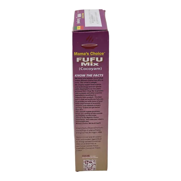 Mama's choice fufu mix (cocoyam) - image 4 | OMOWEST AFRO INTERCONTINENTAL SHOP | KulturCart