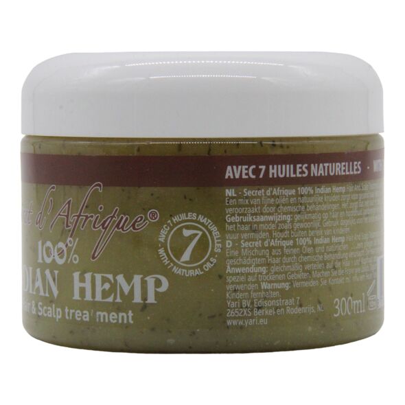 Secret d'Afrique 100% Indian Hemp Hair & Scalp Treatment (300ml) - image 2 | Afro Family Shop | KulturCart