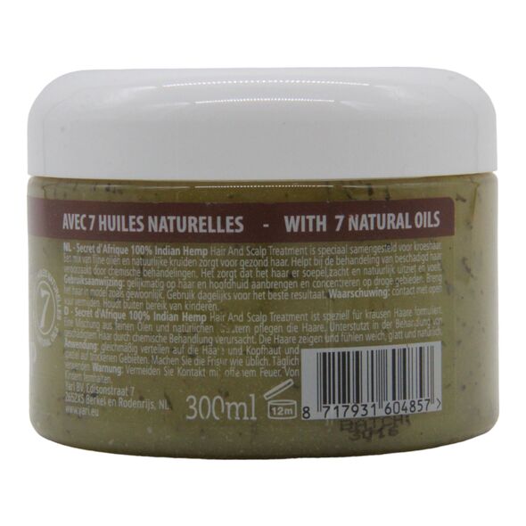 Secret d'Afrique 100% Indian Hemp Hair & Scalp Treatment (300ml) - image 4 | Afro Family Shop | KulturCart