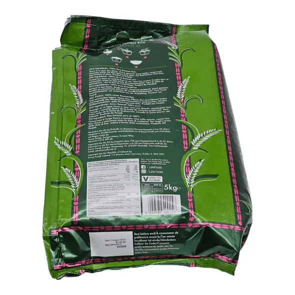 Laila basmati rice (5kg) - image 7 | OMOWEST AFRO INTERCONTINENTAL SHOP