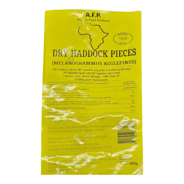 Dry haddock pieces (500g) - image 4 | OMOWEST AFRO INTERCONTINENTAL SHOP | KulturCart