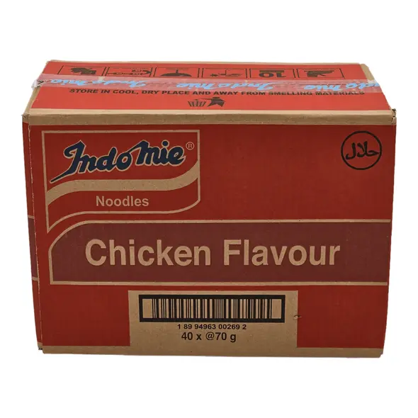 Indomie noodles chicken flavour 40 x 70 g - image 1 | OMOWEST AFRO INTERCONTINENTAL SHOP