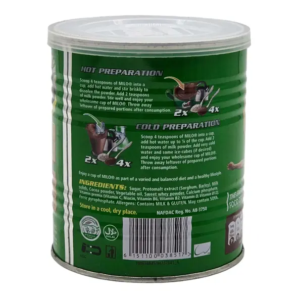 Nestle Milo The Energy Food Drink (400g) - image 11 | Momjays Afro Markt | KulturCart