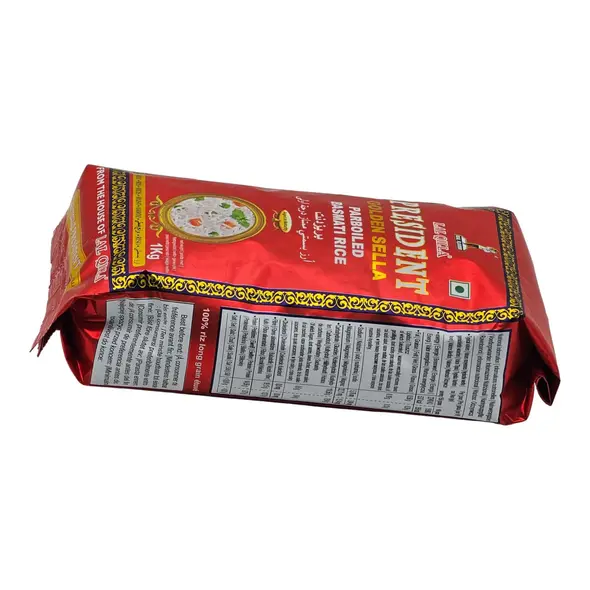 Lal Qilla President Golden Sella Parboiled Basmati Rice (1kg) - image 3 | Momjays Afro Markt | KulturCart