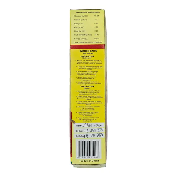 Winnie's Quality Foods Hausa Koko Powder (400g) - image 7 | Momjays Afro Markt | KulturCart